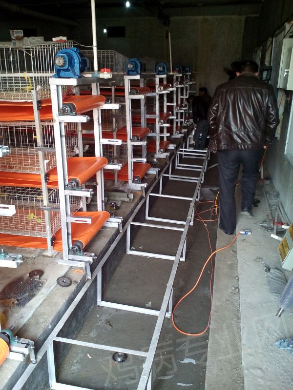 地沟的话氨气味比较大,棚内环境不好,如果是重叠式的我这里有一些图片